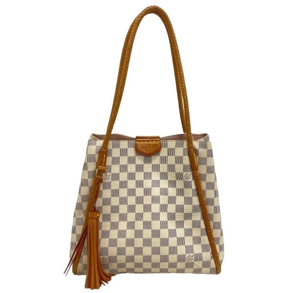 Louis Vuitton Propriano Handbag Damier Azur White - Picture 1 of 14